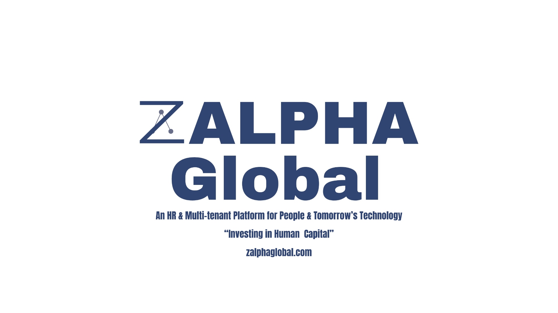 ZALPHA Global, the original brand mark